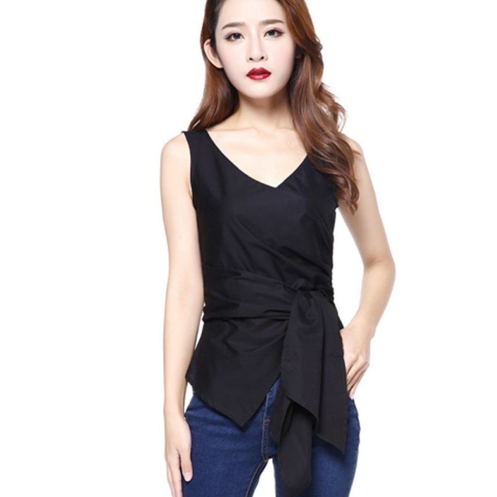 Chic Star Retro Wrap Top